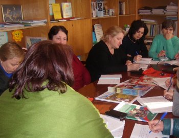 Участие в районном семинаре школьных библиотекарей