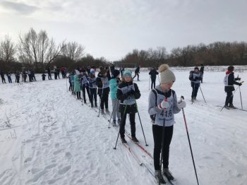 Участие в районных соревнованиях по лыжным гонкам