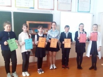 Школьный этап конкурса юных чтецов«Живая классика»
