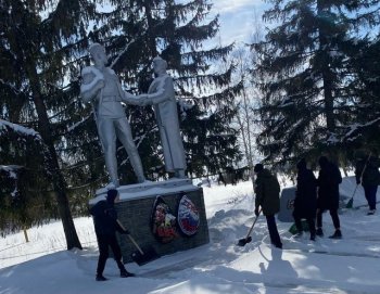 В рамках всероссийской акции "Дорога к обелиску"