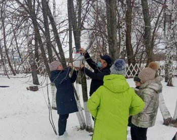 Мастер-класс по изготовлению кормушек для птиц 