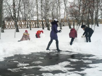 Конкурс «Снежная фигура»